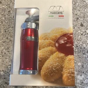 Marcato Red Cookie Press / Pastry Gun
